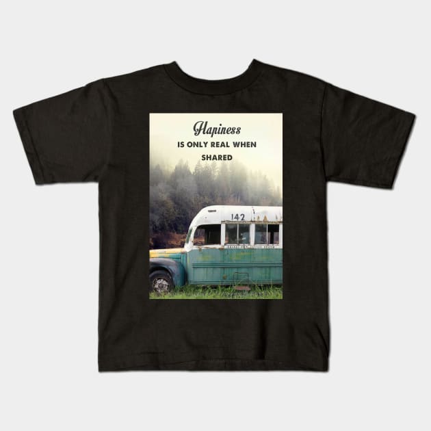 Into the wild movie Kids T-Shirt by 2ToastDesign